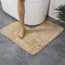 Tapete para Banheiro Antiderrapante Absorvente Canto em L