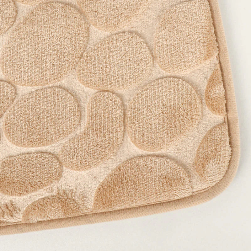 Tapete para Banheiro Antiderrapante Absorvente Canto em L