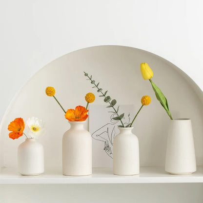 Vaso Cerâmico Nórdico para Flores