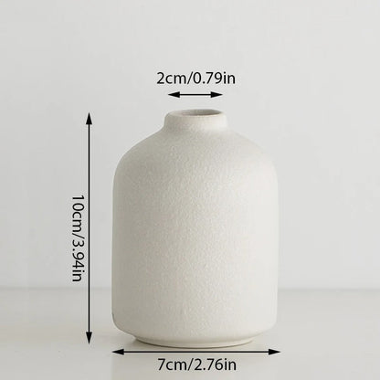 Vaso Cerâmico Nórdico para Flores