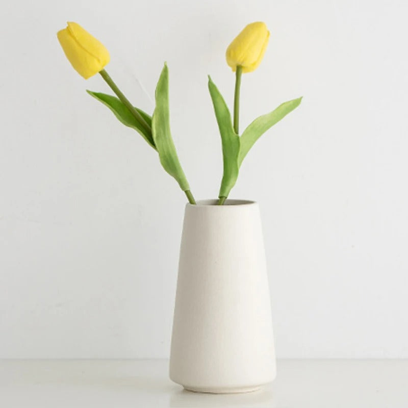 Vaso Cerâmico Nórdico para Flores