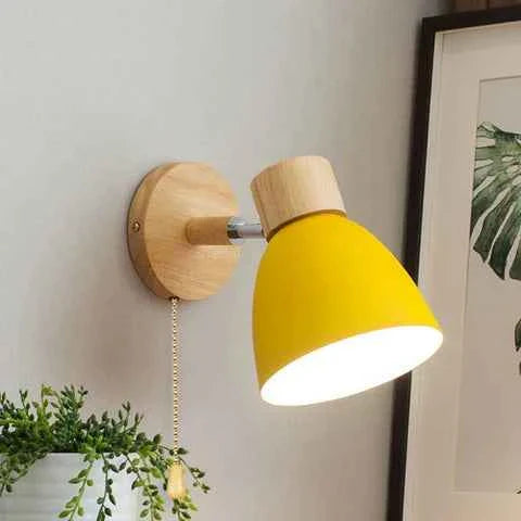 Arandela de Parede em Led Wooden