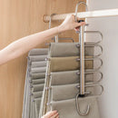 Cabide para Guarda-Roupa em Inox