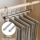 Cabide para Guarda-Roupa em Inox