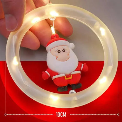 Cortina de Luzes de Led Decoração de Natal