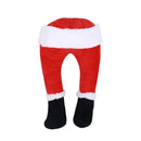 Decoração de Árvore de Natal Pernas de Papai Noel