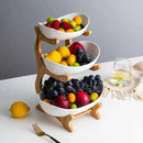 Ganhe 1 Fruteira de Mesa Cesta de Fruta Bambu