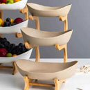 Ganhe 1 Fruteira de Mesa Cesta de Fruta Bambu