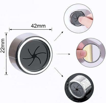 Gancho de Parede EasyPush - Estética Funcional para o seu lar (COMPRE 2 LEVE 3)