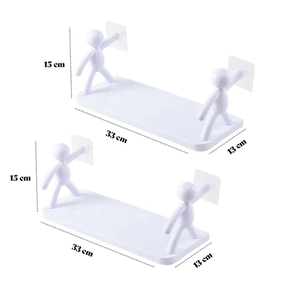Prateleira Adesiva Sem Furo InstaShelf