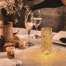 Luminária de Luxo Cristal Light 16 Cores - Sensível ao Toque + Controle Remoto - BStock