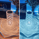 Luminária de Luxo Cristal Light 16 Cores - Sensível ao Toque + Controle Remoto - BStock