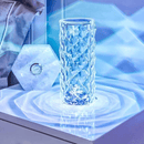 Luminária de Luxo Cristal Light 16 Cores - Sensível ao Toque + Controle Remoto - BStock