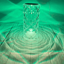 Luminária de Luxo Cristal Light 16 Cores - Sensível ao Toque + Controle Remoto - BStock