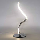 Luminária Abajur de Mesa Led Espiral