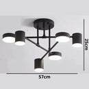 Lustre Luminária de Teto Led Triplo