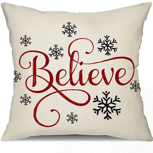 Kit 4 Capas de Almofadas Natal