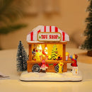 Decoração de Natal - Carrinho de Pipoca Musical
