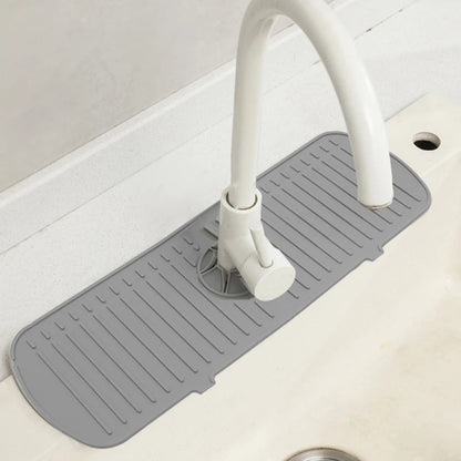 Tapete Protetor de Torneira Absorvente de Silicone