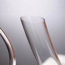 Decantador De Vinho De Cristal Em Forma De U