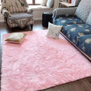 Tapete Felpudo Liso Pink