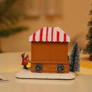 Decoração de Natal - Carrinho de Pipoca Musical