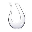 Decantador De Vinho De Cristal Em Forma De U