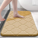 Tapete para Banheiro Absorvente Coral Lavável