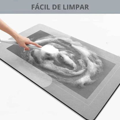 Tapete para Cozinha Antiderrapante Absorvente Premium