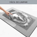 Tapete para Cozinha Antiderrapante Absorvente Premium