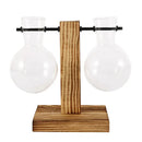 Vaso Decorativo Terrário de Plantas com Suporte