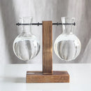 Vaso Decorativo Terrário de Plantas com Suporte