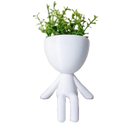 Mini Vasinhos com Flor Artificial 3 Unidades